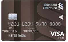 StandardCharteredVisaInfiniteCreditCard
