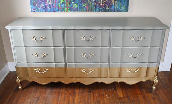spray painted furniture
