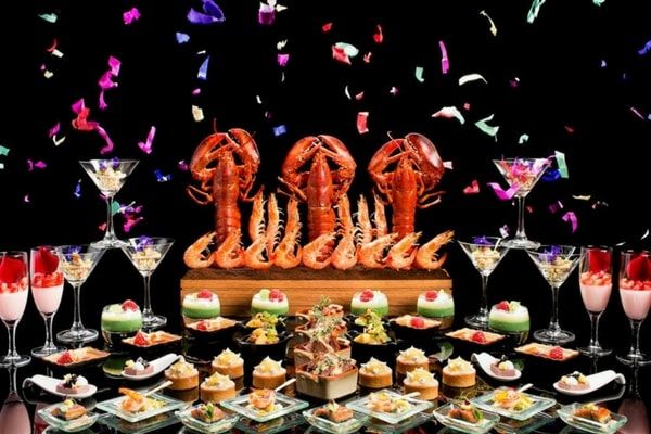 citibank buffet promotion Lobby Lounge, Conrad Centennial Singapore