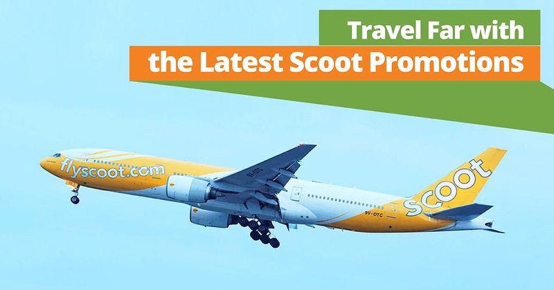 scoot airplane in flight