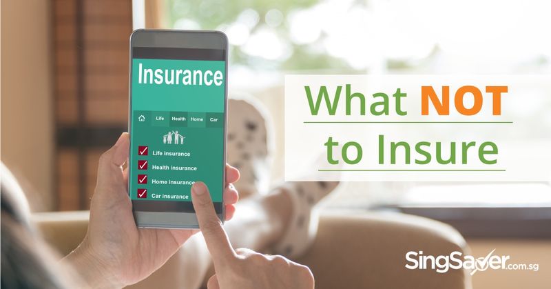 person using mobile to browse insurance information