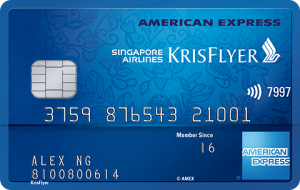 Apply for Amex KrisFlyer Credit Card and Earn Air Miles