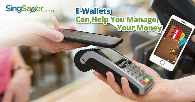 person using ewallet to make payment  - SingSaver