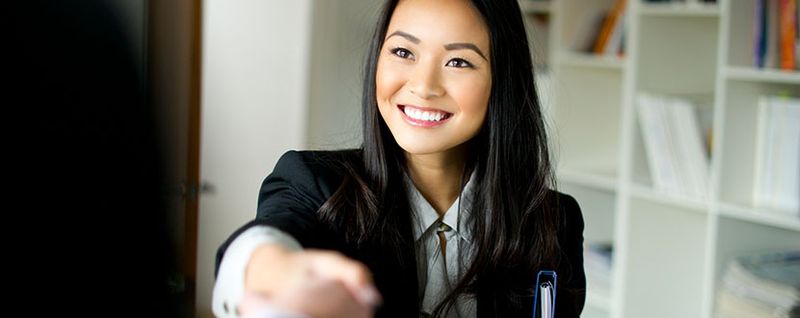 girl happy after passing a job interview -SingSaver