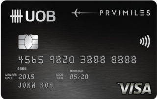 uob bank credit card -SingSaver