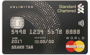 Standard Chartered Unlimited Credit Card - SingSaver