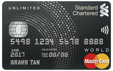 Standard Chartered Unlimited Master Card