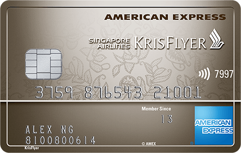 AMEX Singapore Airlines Krisflyer Credit Card