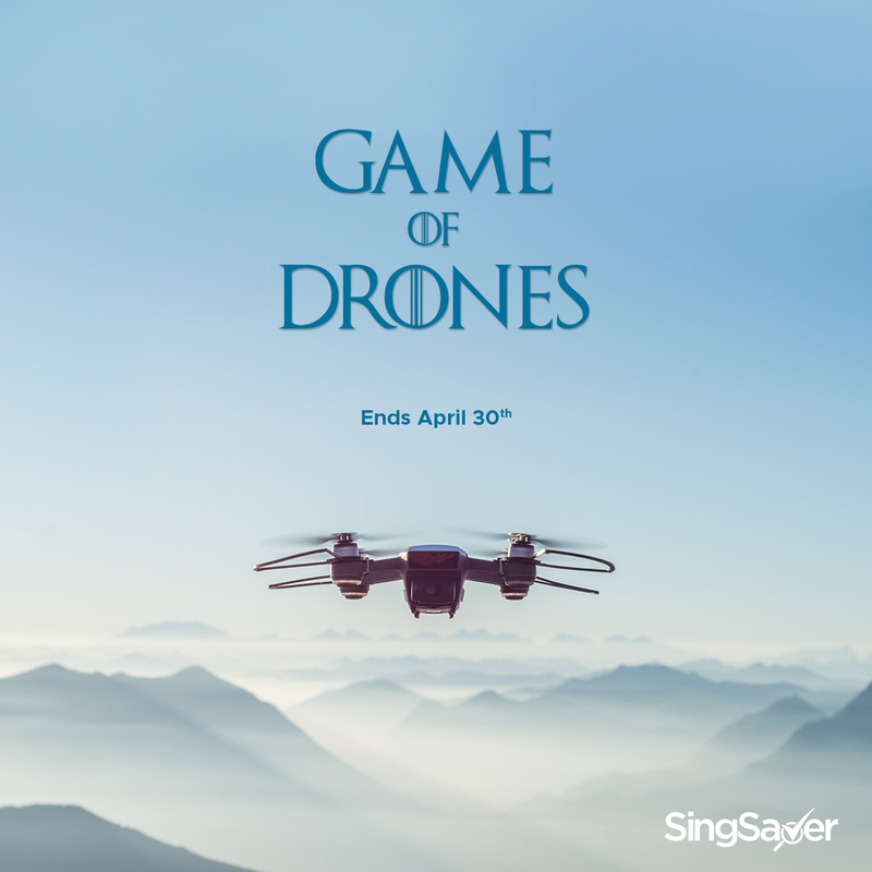Win a drone by purchasing a travel insurance policy through SingSaver