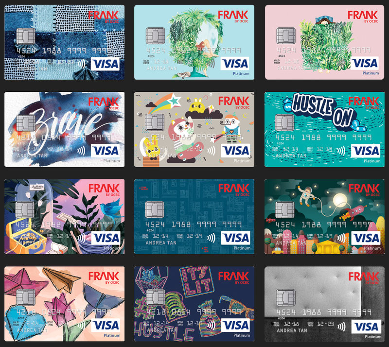 OCBC Frank Credit Card Designs | SingSaver