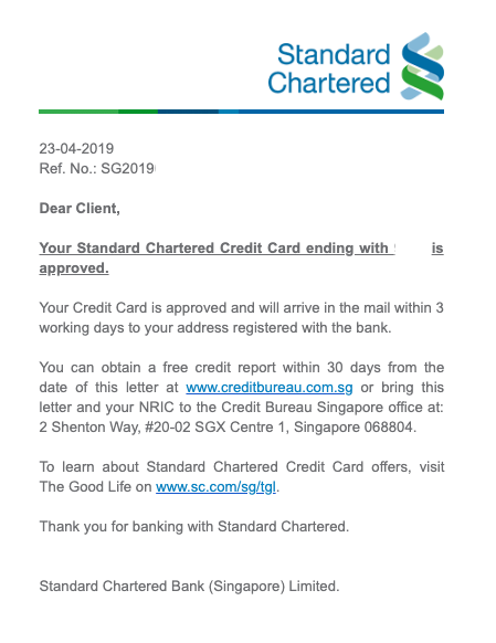 Get Instant Credit Card Approval with Standard Chartered Bank | SingSaver