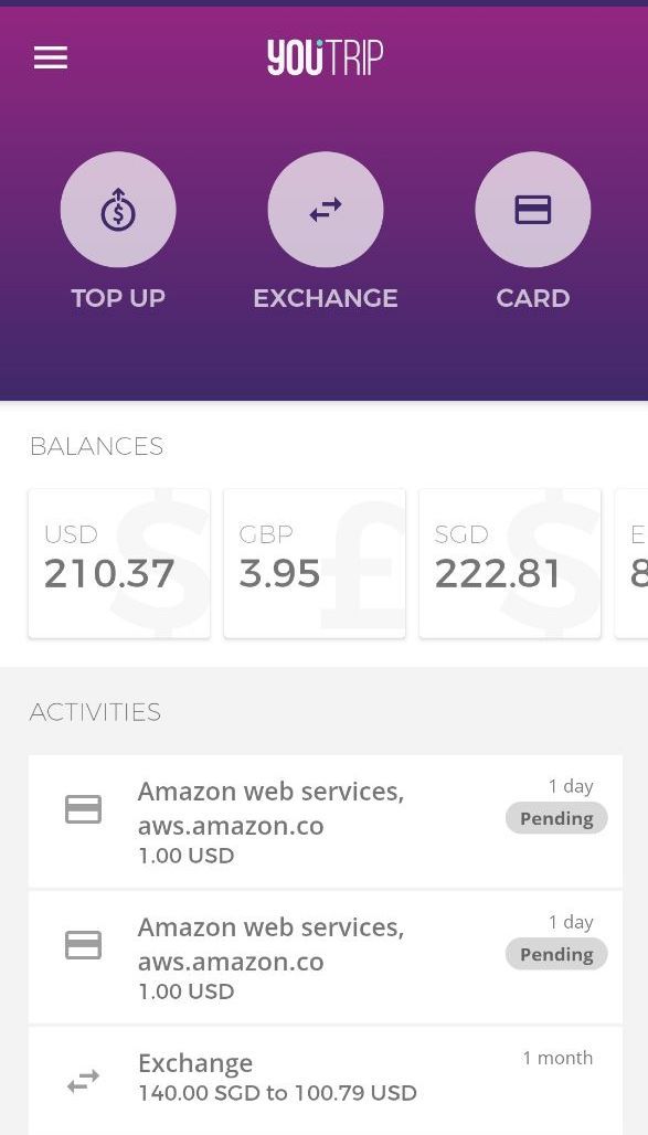 YouTrip Mobile App